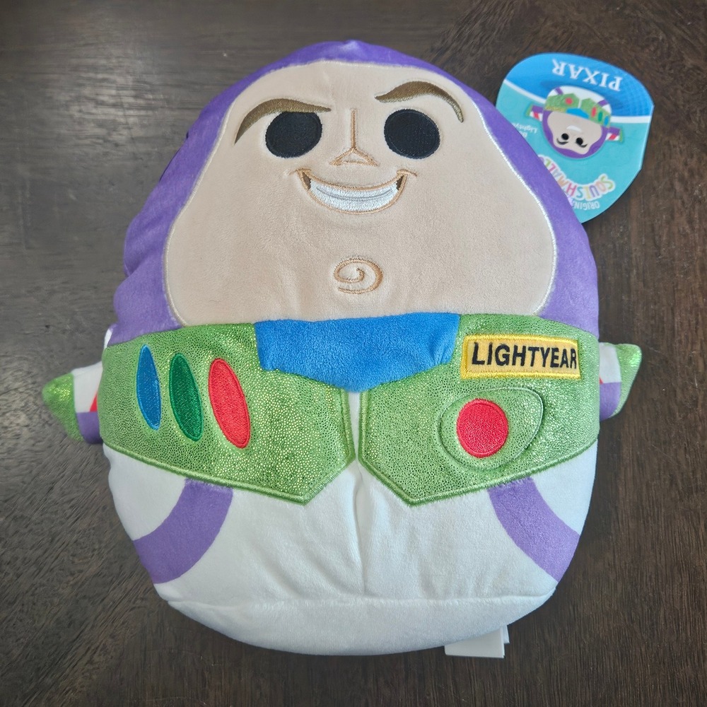 Squishmallow Buzz Lightyear Plush NEW Pixar Toy Story Space Ranger Disneyana